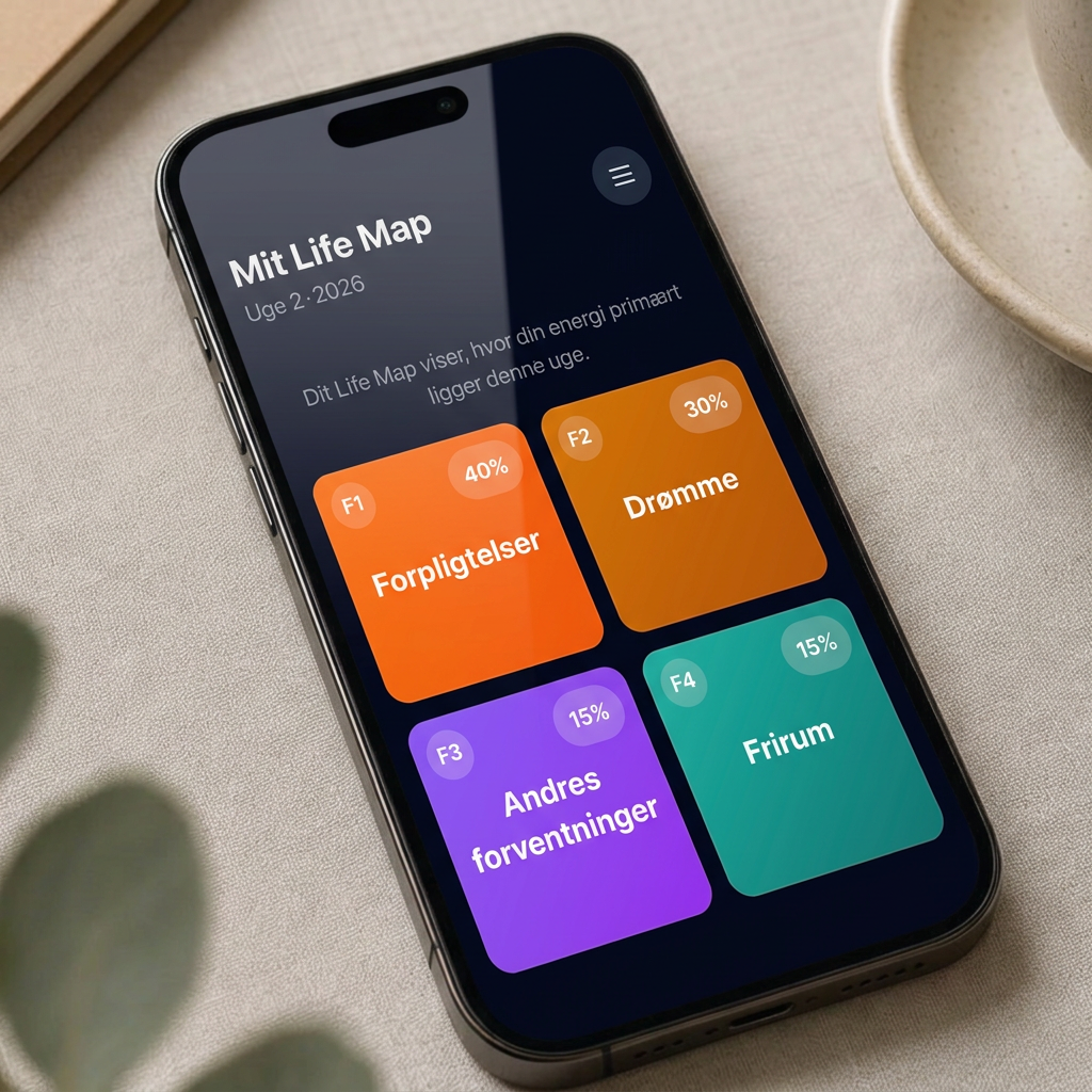Find din retning med Life Map